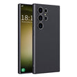 For Samsung Galaxy S23 Ultra 5G GKK Metal Paint Skin Feel Leather Full Coverage Phone Case(Black) - free shipping - PMC Jewellery - Order now!