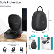 USAMS ZB292 Large Capacity Headphone Storage Bag (Black)