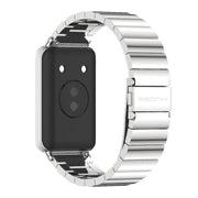 For Honor Band 9 MIJOBS Bamboo Stainless Steel Watch Band(Silver)