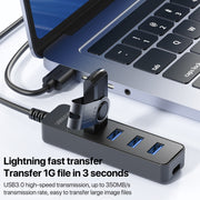 5 in 1 USB Multi-function Docking Station, interface: Type-C