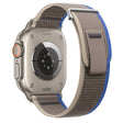 For Apple Watch Ultra 2 49mm Dual-Section Loop Nylon Watch Band(Blue Grey) - Watch Bands by PMC TechLife | Online Shopping South Africa | PMC TechLife | Buy Now Pay Later Mobicred