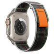 For Apple Watch Ultra 49mm Dual-Section Loop Nylon Watch Band(Midnight Color) - Watch Bands by PMC TechLife | Online Shopping South Africa | PMC TechLife | Buy Now Pay Later Mobicred
