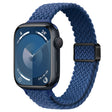 For Apple Watch Series 9 41mm Slim Magnetic Buckle Nylon Braided Watch Band(Atlantic Blue) - free shipping - PMc TechLife - Order now!