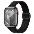 For Apple Watch SE 40mm Slim Magnetic Buckle Nylon Braided Watch Band(Black) - free shipping - PMc TechLife - Order now!