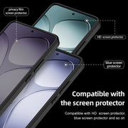 For Redmi K70 Ultra Armor Clear TPU Hard PC Phone Case(Matte Black)