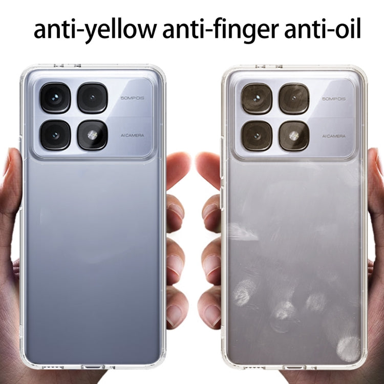 For Redmi K70 Ultra Armor Clear TPU Hard PC Phone Case(Matte Black)