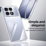For Redmi K70 Ultra Armor Clear TPU Hard PC Phone Case(Clear)