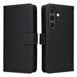 For Samsung Galaxy S25 5G BETOPNICE BN-005 2 in 1 Detachable Imitate Genuine Leather Phone Case(Black) - Galaxy S25 5G Cases by BETOPNICE | Online Shopping South Africa | PMC Jewellery | Buy Now Pay Later Mobicred