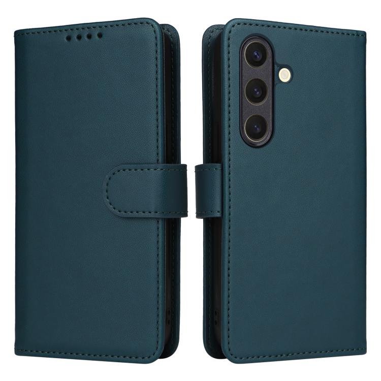 For Samsung Galaxy S25 5G BETOPNICE BN-005 2 in 1 Detachable Imitate Genuine Leather Phone Case(Blue)