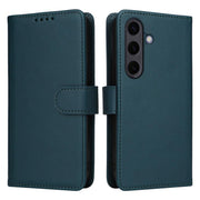 For Samsung Galaxy S25+ 5G BETOPNICE BN-005 2 in 1 Detachable Imitate Genuine Leather Phone Case(Blue)