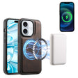 For iPhone 16 Denior A13 Skin Feel MagSafe Phone Case(Brown) - free shipping - PMC TechLife - Order now!