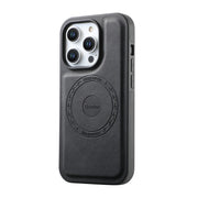 For iPhone 16 Denior A13 Skin Feel MagSafe Phone Case(Black)