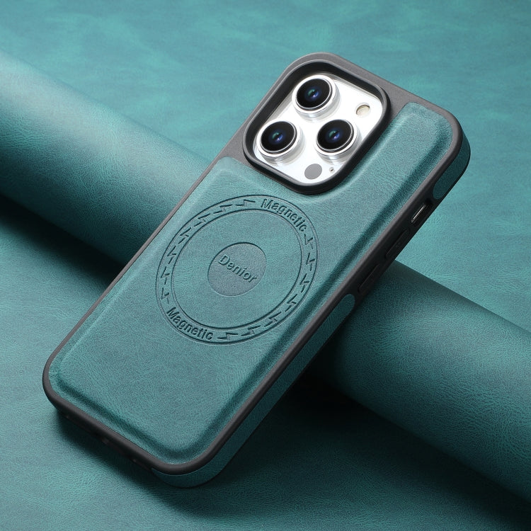 For iPhone 16 Pro Denior A13 Skin Feel MagSafe Phone Case(Blue)