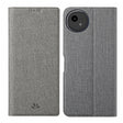 For Sharp Aquos Wish4 ViLi DMX Series TPU + PU Leather Magnetic Phone Case(Grey) - More Brand by ViLi | Online Shopping South Africa | PMC TechLife | Buy Now Pay Later Mobicred