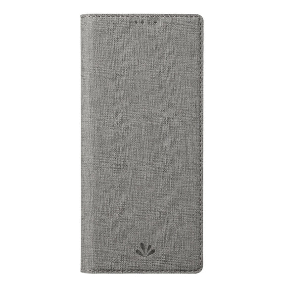 For Sharp Aquos Wish4 ViLi DMX Series TPU + PU Leather Magnetic Phone Case(Grey)
