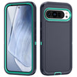 For Google Pixel 9 Pro Life Waterproof Rugged PC + Silicone Phone Case(Dark Blue + Light Blue) - Google Cases by PMC TechLife | Online Shopping South Africa | PMC TechLife | Buy Now Pay Later Mobicred