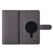 For Samsung Galaxy S24+ 5G ViLi GHA-C Series RFID MagSafe Magnetic Flip Leather Phone Case(Grey)