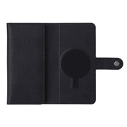 For Samsung Galaxy S24+ 5G ViLi GHA-C Series RFID MagSafe Magnetic Flip Leather Phone Case(Black)