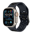 For Apple Watch Ultra 2 49mm Meteorite Two-color Silicone Watch Band(Grey Black) - free shipping - PMc TechLife - Order now!