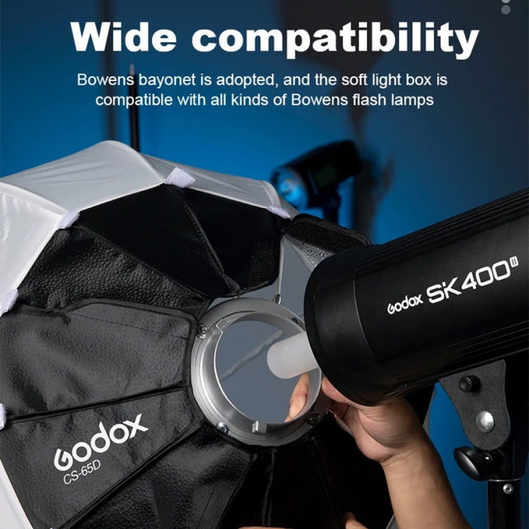 Godox Folding Lantern Softbox Bowens Mount Softbox, Model:CS-65D