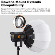 Godox Folding Lantern Softbox Bowens Mount Softbox, Model:CS-85D