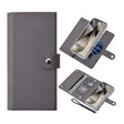 For Samsung Galaxy S24 Ultra 5G ViLi GHB-C Series RFID MagSafe Magnetic Flip Leather Phone Case(Grey) - Galaxy S24 Ultra 5G Cases by ViLi | Online Shopping South Africa | PMC TechLife | Buy Now Pay Later Mobicred