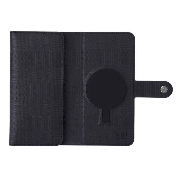 For Samsung Galaxy S24+ 5G ViLi GHB-C Series RFID MagSafe Magnetic Flip Leather Phone Case(Black)