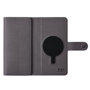 For Samsung Galaxy S24 5G ViLi GHB-C Series RFID MagSafe Magnetic Flip Leather Phone Case(Grey)