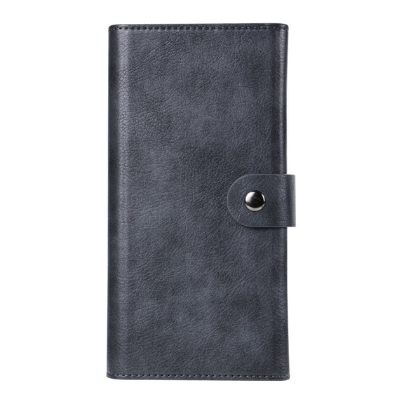 For iPhone 16 Pro ViLi GVA Series MagSafe Magnetic RFID Leather Phone Case(Black)