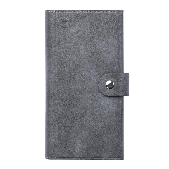 For iPhone 16 Pro ViLi GVA Series MagSafe Magnetic RFID Leather Phone Case(Grey)