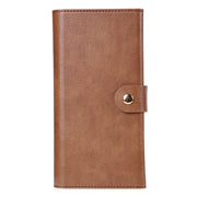 For iPhone 16 Pro ViLi GVA Series MagSafe Magnetic RFID Leather Phone Case(Brown)