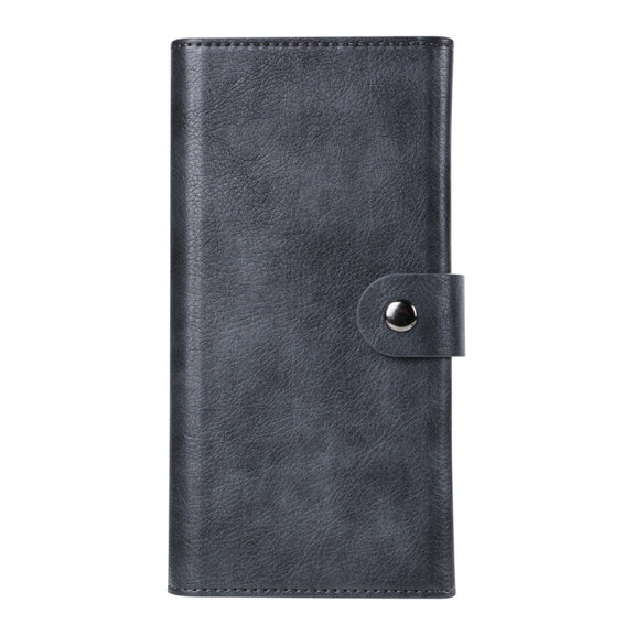 For iPhone 16 Plus ViLi GVS Series MagSafe Magnetic RFID Leather Phone Case(Black)