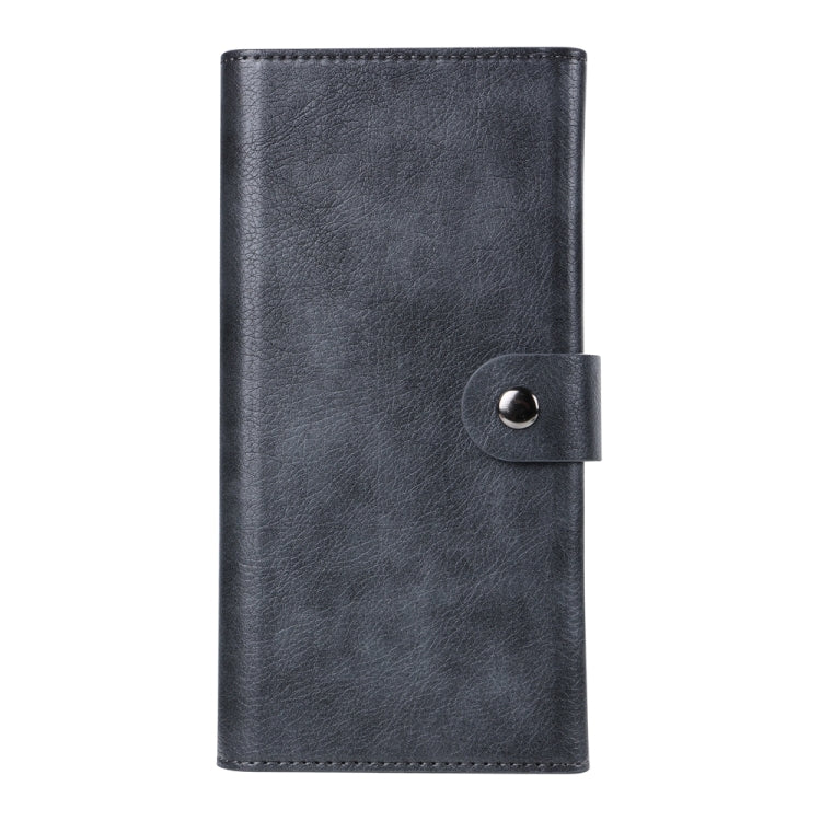 For iPhone 16 Plus ViLi GVS Series MagSafe Magnetic RFID Leather Phone Case(Black)