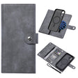 For iPhone 16 Plus ViLi GVS Series MagSafe Magnetic RFID Leather Phone Case(Grey) - iPhone 16 Plus Cases by ViLi | Online Shopping South Africa | PMC TechLife | Buy Now Pay Later Mobicred