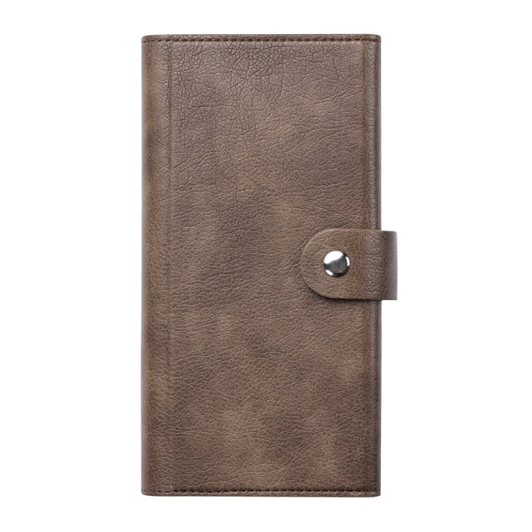 For iPhone 16 Plus ViLi GVS Series MagSafe Magnetic RFID Leather Phone Case(Coffee)