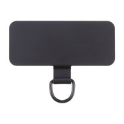 Rectangle Metal Mobile Phone Lanyard Fixing Gasket(Black)