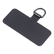 Rectangle Metal Mobile Phone Lanyard Fixing Gasket(Black)