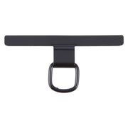 T-shape Metal Mobile Phone Lanyard Fixing Gasket(Black)
