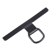T-shape Metal Mobile Phone Lanyard Fixing Gasket(Black)