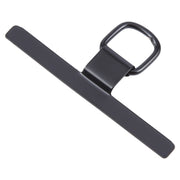 T-shape Metal Mobile Phone Lanyard Fixing Gasket(Black)