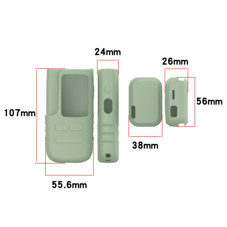 For Yawpet DT-61 Pet Training Device Silicone Protective Cover(White)