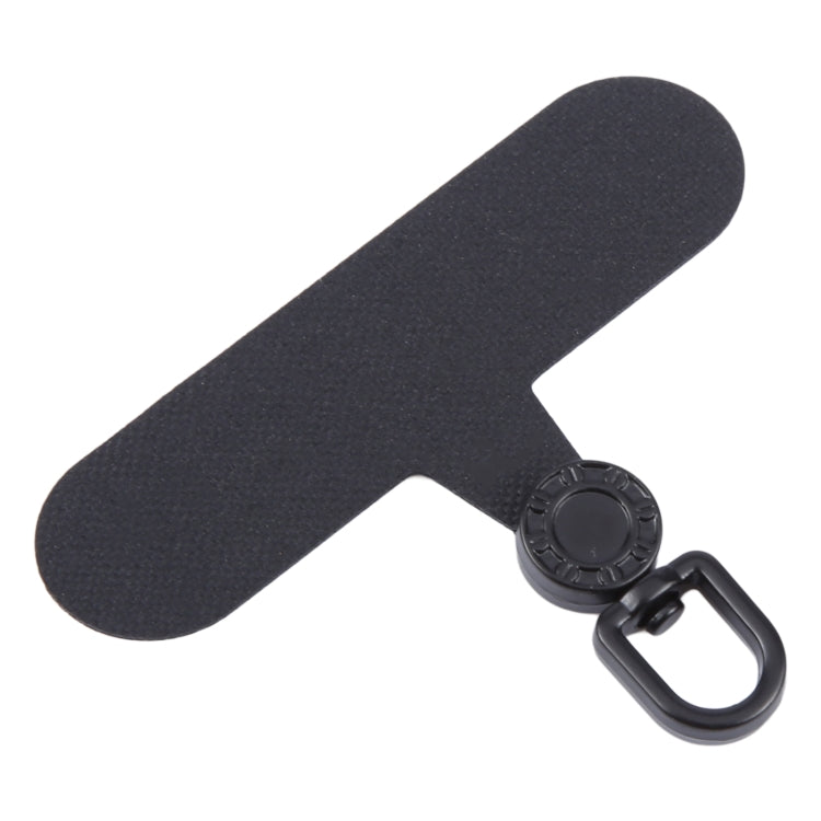 360 Degree Rotation Mobile Phone Lanyard Fixing Gasket(Black)