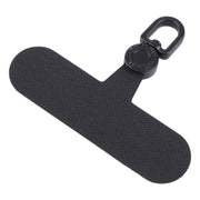 360 Degree Rotation Mobile Phone Lanyard Fixing Gasket(Black)