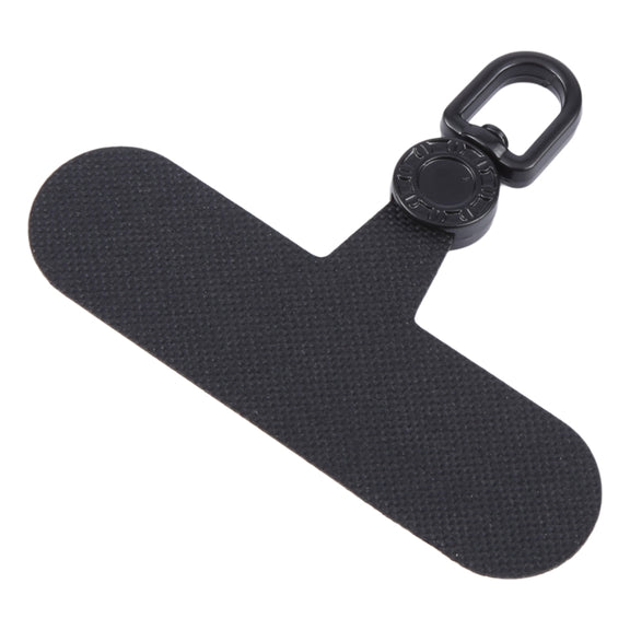 360 Degree Rotation Mobile Phone Lanyard Fixing Gasket(Black)