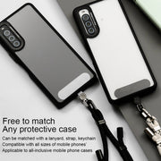 360 Degree Rotation Mobile Phone Lanyard Fixing Gasket(White)