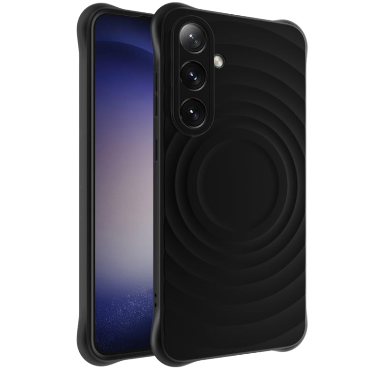 For Samsung Galaxy S24 FE 5G IMAK UC-6 Series Manbo Frosting Soft Phone Case(Black)