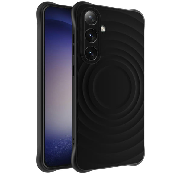 For Samsung Galaxy S24 FE 5G IMAK UC-6 Series Manbo Frosting Soft Phone Case(Black)