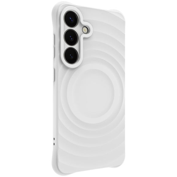 For Samsung Galaxy S25 5G IMAK UC-6 Series Manbo Frosting Soft Phone Case(White)