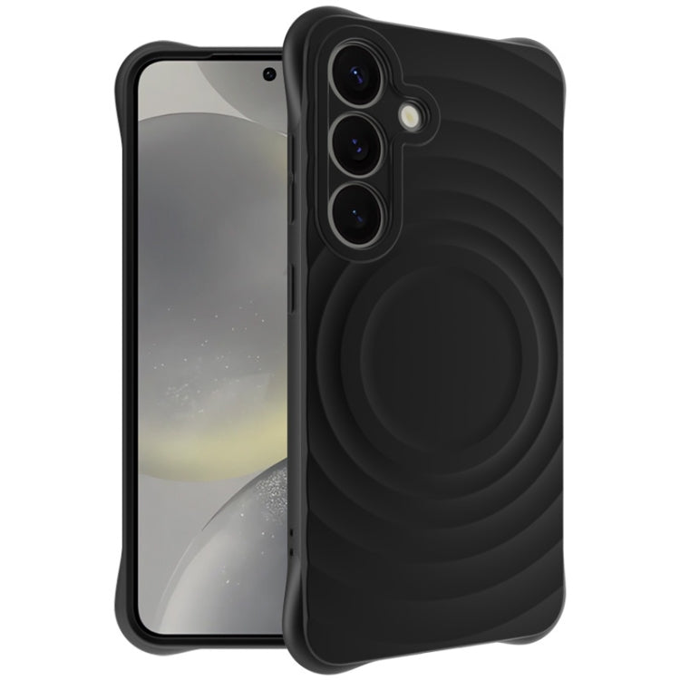 For Samsung Galaxy S25+ 5G IMAK UC-6 Series Manbo Frosting Soft Phone Case(Black)