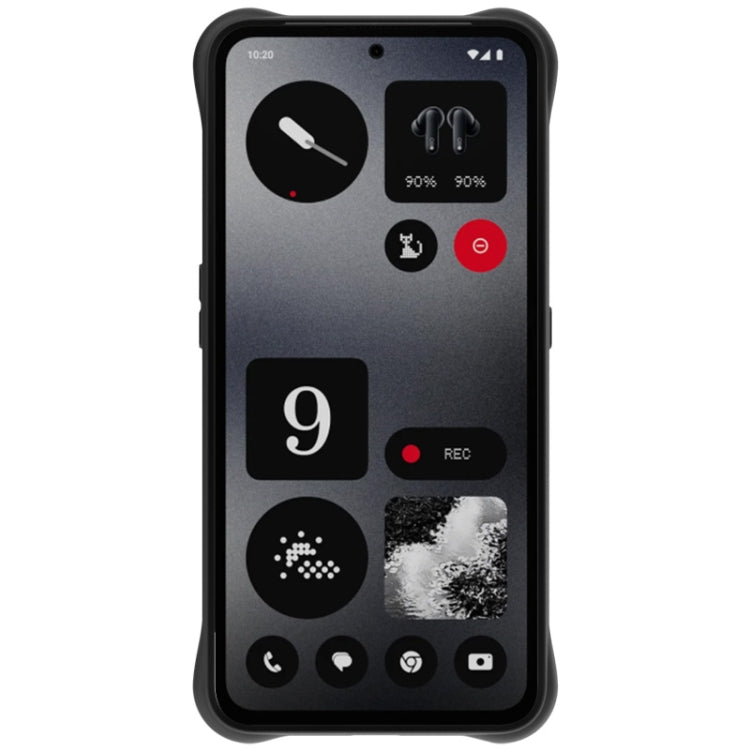 For Nothing CMF Phone 1 IMAK UC-6 Series Manbo Frosting Soft Phone Case(Black)